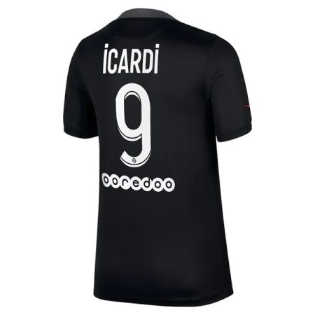 Camisola Paris Saint Germain PSG Mauro Icardi 9 3ª 2021 2022